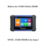 Battery Replacement for AURO OtoSys IM100 Key Programmer